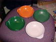 Branchell Color Flyte Soup Bowls W/Hub Handle-4 in All